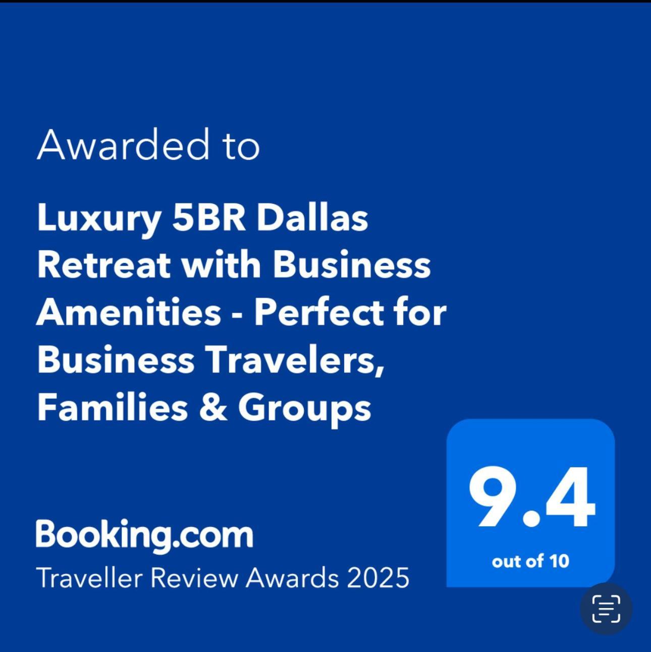 Luxury 5Br Dallas Retreat With Business Amenities - Perfect For Business Travelers, Families & Groups Bagian luar foto